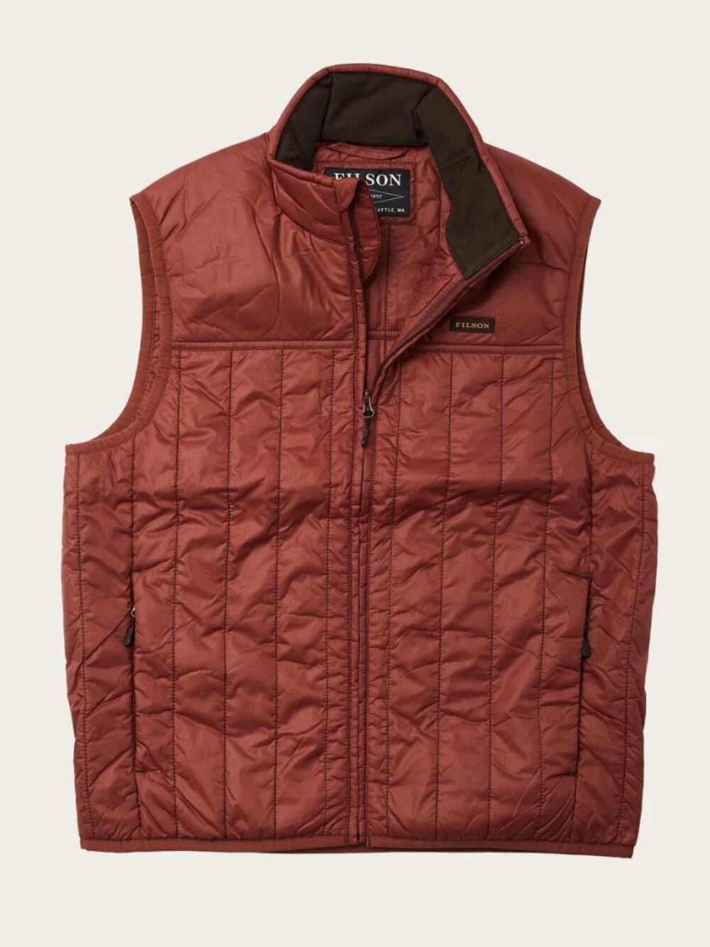 Filson Ultralight Vest - Ironwood (Red, Rust color) - NWT